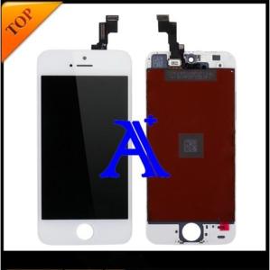 China Replacement lcd touch screen for iphone 5s, for iphone 5s lcd digitizer, lcd displays for iphone 5s white with digitizer on sale