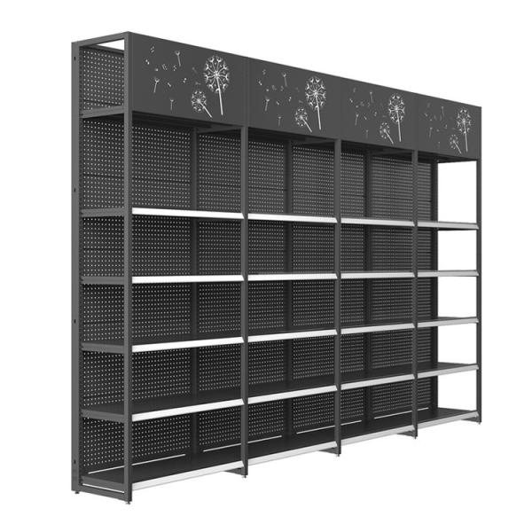 Customized Supermarket Shop Shelving Retail Store Metal Display Stand Racks