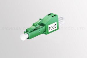 China LC / APC Single Mode Attenuator 5dB Vaule 1650nm Wavelength ROHS Certification on sale