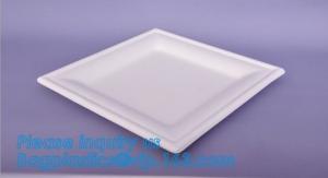 Wholesale 7 inch Pretty Food Grade Eco Biodegradable Tableware Disposable Corn Starch Plate,corn starch disposable plastic plates/ from china suppliers