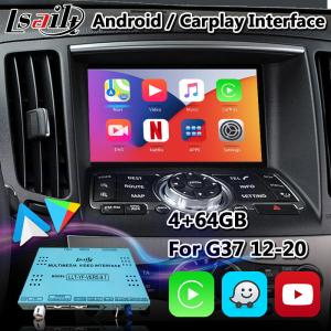 Wholesale Android Carplay Interface for Infiniti G37 With GPS Navigation Android Auto NetFlix from china suppliers