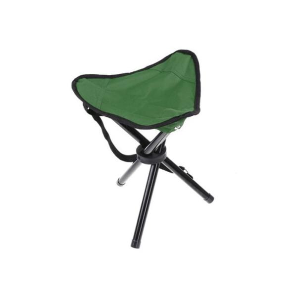 Three Legged Fishing Camping Foldable Chair For Indoor And Outdoor