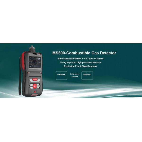 IP66 CO H2S O2 EX CO2 Multi Gas Detector High Sensitivity 5 Gas Detector