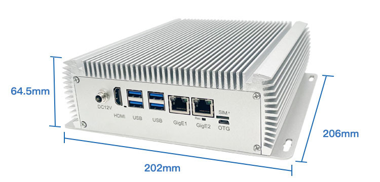 256G Rugged Embedded Computer NVMe SSD NVIDIA Jetson Orin NX 8G 900-13767-0010-000 PoE