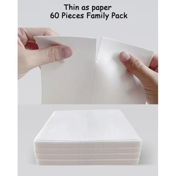 Phosphates Free Laundry Detergent Sheets Delicate Fabrics Liquidless Detergent Sheets