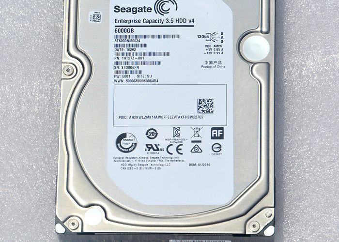 6T ST6000NM0034 SAS Seagate Hard Disk 3.5" Size 7.2K 6G Superior Data Integrity