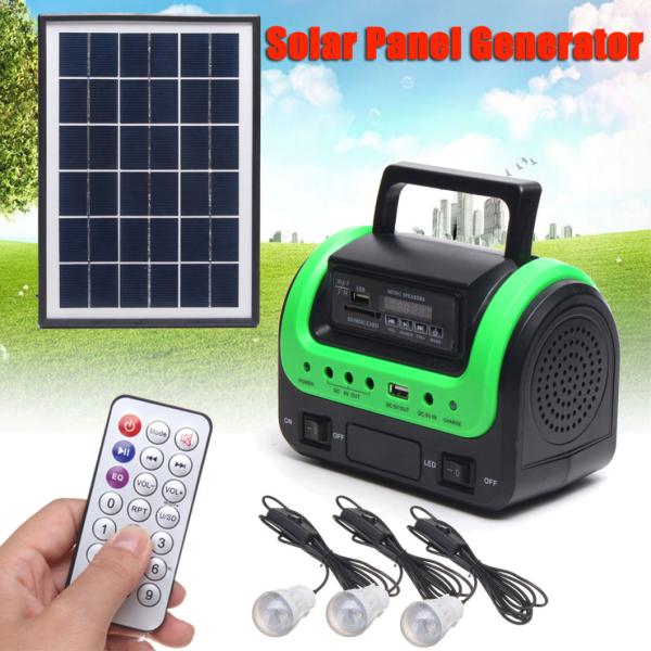 New Portable Solar Lamp with 3 LED Solar Lamp with Mobile Charge 5W 6V Solar Light