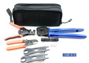 Non Slip Handle Solar Station 6.0mm2 OEM Crimping Tool Kits