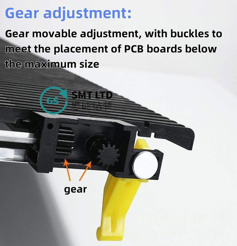 D-anti-static loading and unloading rack smt loading machine material frame material storage pcb turnover box-gear adjustment