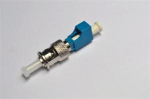 Wholesale ST male-LC female fiber optic adaptor,LC female-ST male hybrid fiber optic coupler from china suppliers
