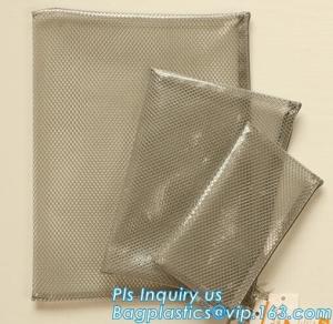 China Expandable carriable a4 document bag with hanger, PVC EVA mesh pouch a4 b4 size file cover, File Folder Baqg PVC Mesh Po on sale
