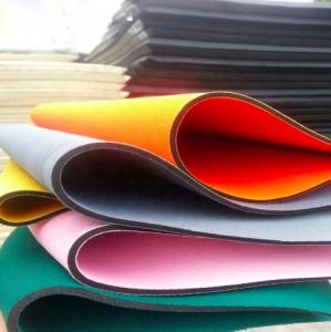 Wholesale 140cm SBR Neoprene Rubber Foam Sheets For Bags from china suppliers