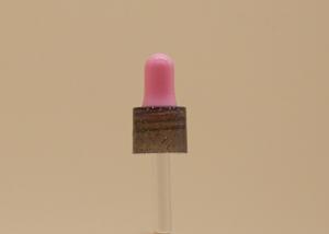 Wholesale Rose Red Teat Essential Oil Pipettes Dropper Gold Pearl Pearlesent Pigment Collar from china suppliers