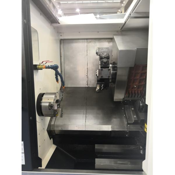 Horizontal Slant Bed CNC Lathe Machine HTC-65100 1000mm Max Length Of Workpiece