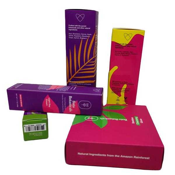 Coated Paper Cosmetic Box for Sustainable and Environmentally-Friendly Packaging