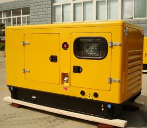 China 10kw IP23 Soundproof Yangdong Genset Diesel Generator , 4 Poles Brushless Diesel Generator on sale