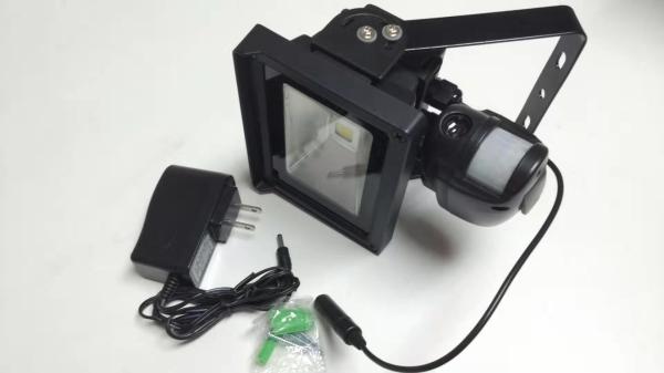 Quality PIR 720P Light Camera 24 Hours Power Supply Camera With Detect Motion Lamp Camera Hidden Camera 1.3 Mega Pixel for sale