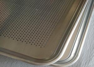 Wholesale Baking / Drying Perforated 40x60cm Stainless Steel Wire Mesh Trays from china suppliers