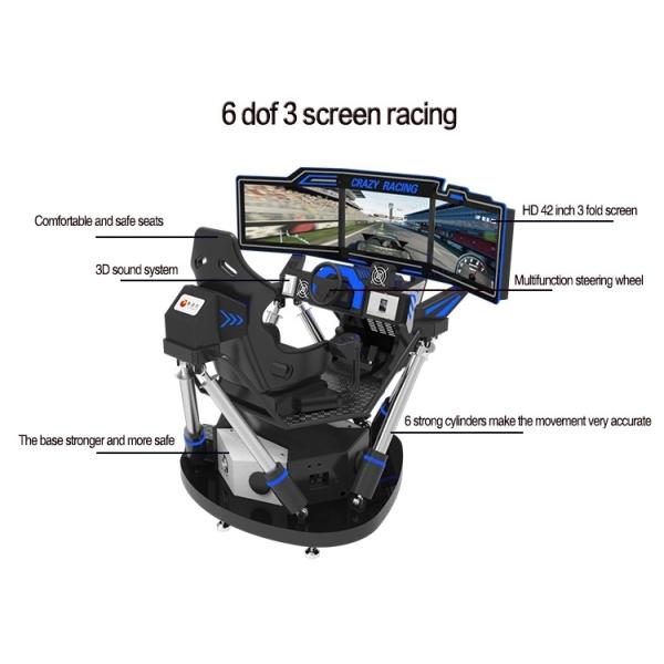 Park Simulation Rides Vr Racing Simulator , Car Motionvr Driving Simulator