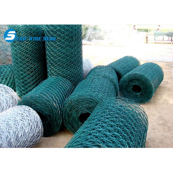 Galvanized/PVC hexagonal wire mesh for Poultry fence