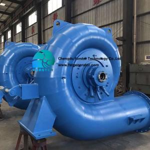 China High Efficiency 2mw to 5mw High Voltage 6300v - 35kv Francis Turbine Generator Unit For HPP on sale