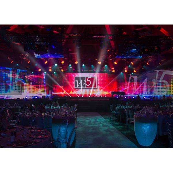 P2 P3 Small Pitch Indoor LED Video Wall Screen H140º / V 60º High Definition