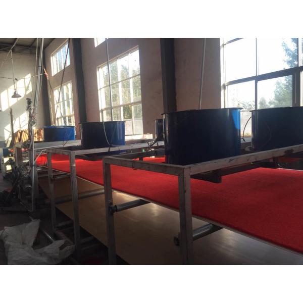 CE / ISO Standard Door Mat Making Machine PVC Powder Materials No Harm To Human