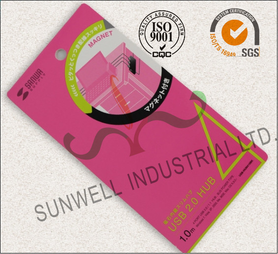 High End Electronics Packaging Boxes Matt Varnish Finished Custom Fastness