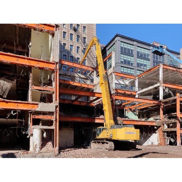 High Reach Excavator Boom Arm Long Demolition For PC350