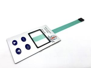 China Customizable Surface Mount Tactile Membrane Switch For Hairfoil Device on sale
