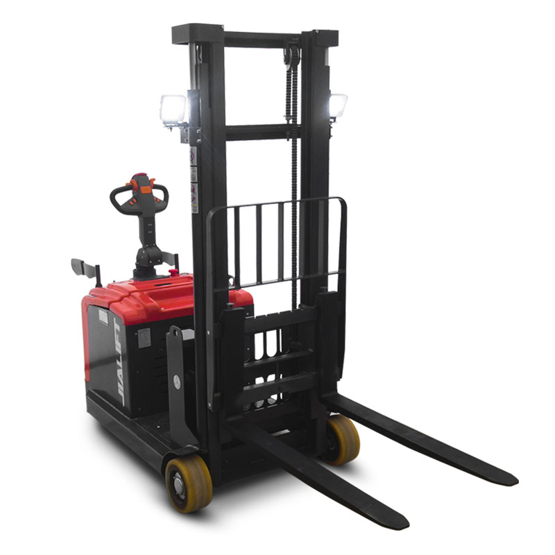Motorized Electric Counterbalance Forklift Stacker Capacity 1000kg Lifting 2.2kw