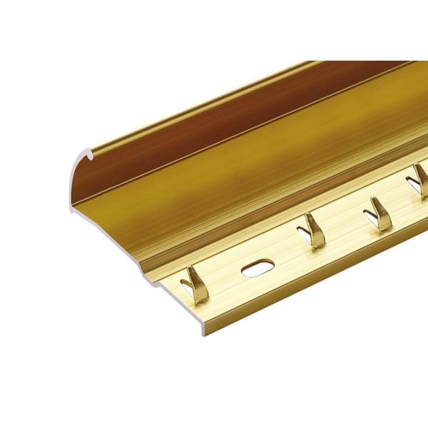 Electrophoresis Aluminum Carpet Trim Layering Strips For Floor