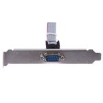 High Quality Motherboard RS232 DB9 Pin Com Port Ribbon Serial Cable Connector
