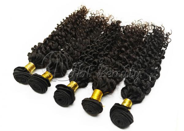 Double Machine Weft 100% Virgin Human Hair Extensions 10 Inch SGS BV