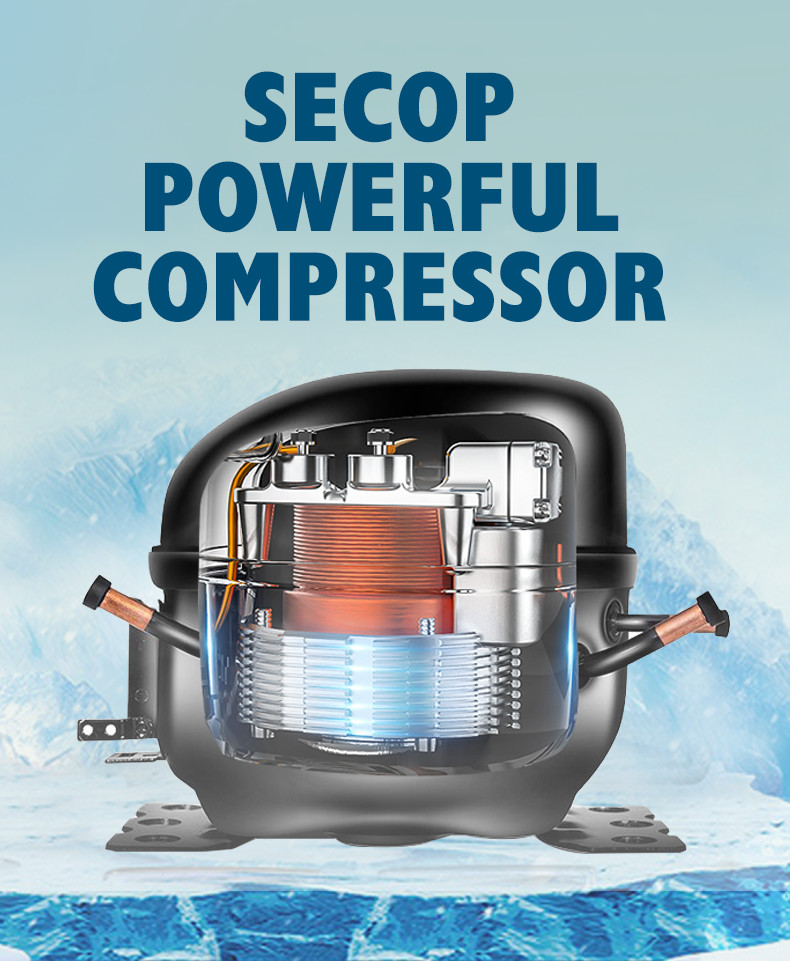 Ice Cube Maker 200KG/24H Machine Full-Automatic Ice Bin Maker
