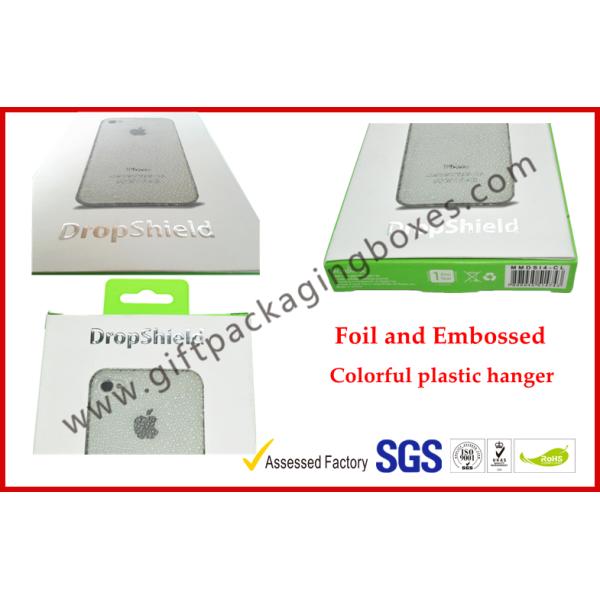 Unique Card Board Packaging With Customized Logo, Mobile Phone Case Paper Packaging Box