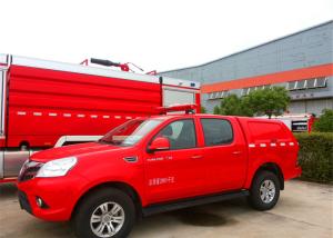 Wholesale Imported Chassis 115km/h 4x2 Drive Communication Command Fire Truck 7 Seats from china suppliers