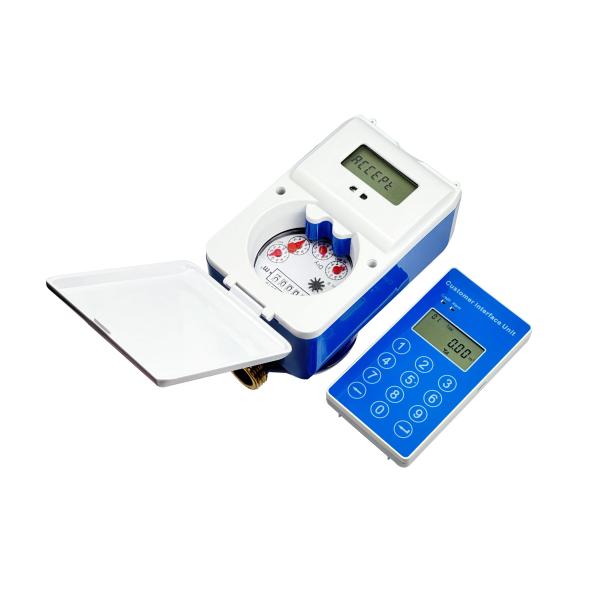 NEMSA Certificated STS Split Keypad Prepaid RF Brass/Plastic Intelligent Water Meter with CIU