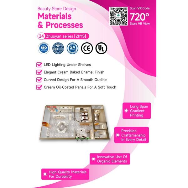 24-ZhYS Beauty Store Design With Zhuoyan Series