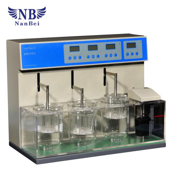 Quality 3 Vessels Disintegration Drug Testing Instrument Laboratory Medical Tablet for sale