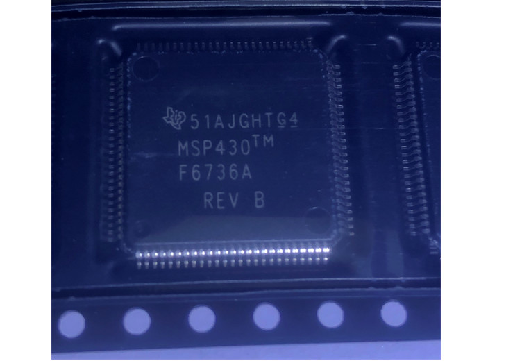 16 Bit Texas Instruments MSP430 Microcontroller IC MSP430F6736AIPZR