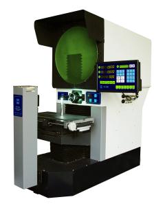 China Horizontal Profile Projector With 400mm Diameter Protractor Screen on sale