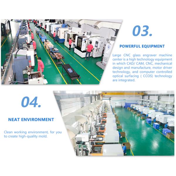 Durable Custom PC Injection Molding S136 Single Cavity Finished