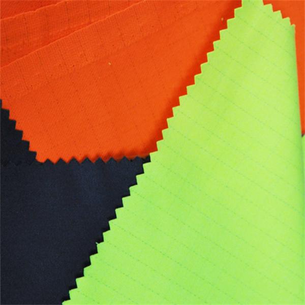 Modacrylic Cotton High Visibility Fabric Inherent FR Fluorecent
