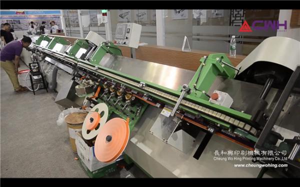 Quality Stable Performance 69KW  Notebook Making Machine Flexo Printing Production Line for sale
