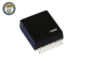 China Professional Lan Transformer Coils Black Color With Router Low Insertion Loss on sale