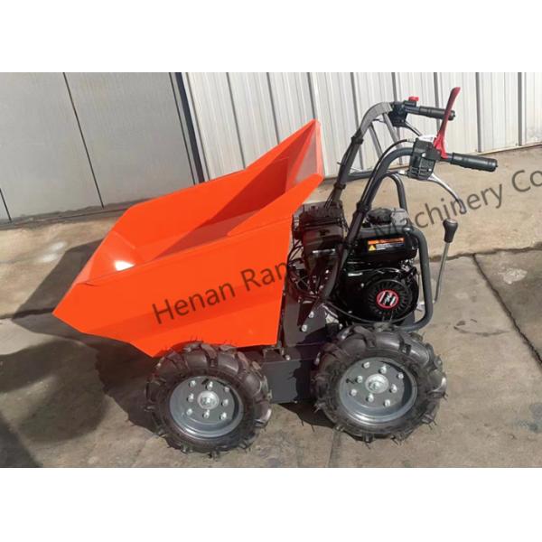 6.5HP Diesel Mini Tracked Dumper Truck with 300KG Load Capacity