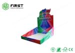Full Color Printing Customized Foldable Corrugated PDQ Paper Counter Display For