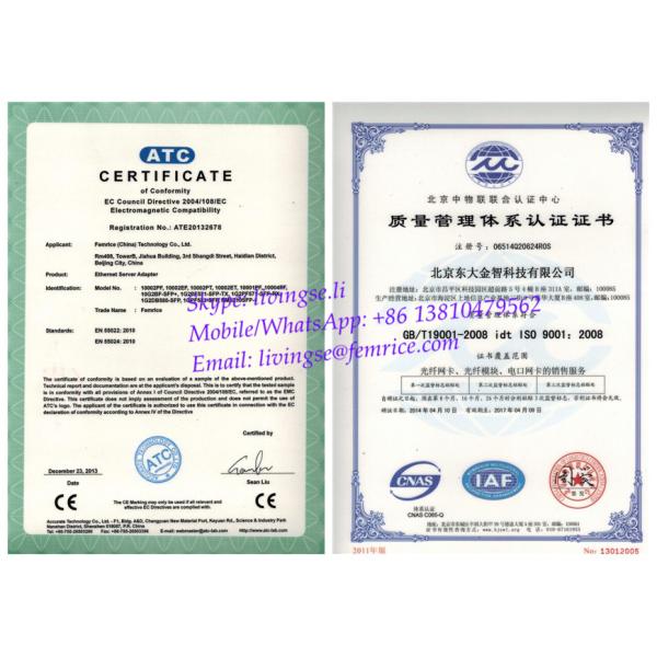 Intel 82571EB Gigabit Controller 1G Ethernt Single Receive Port Server Adapter