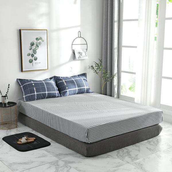 100% Polyester Fibre Customised 4 Piece 2021 King Size Bedding Set Cotton 300Tc for Bedroom